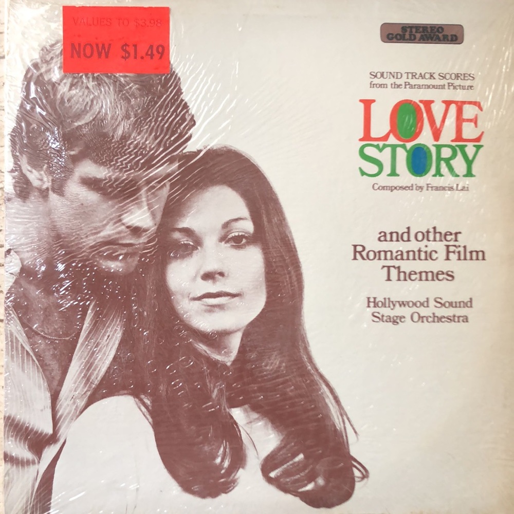 Hollywood Sound Stage Orchestra Love Story Vinyl Lp '70